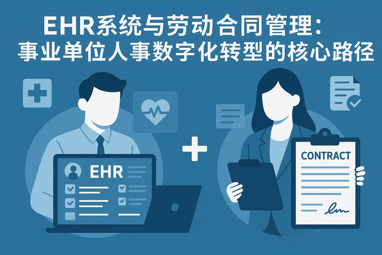EHR系统与劳动合同管理：事业单位人事数字化转型的核心路径