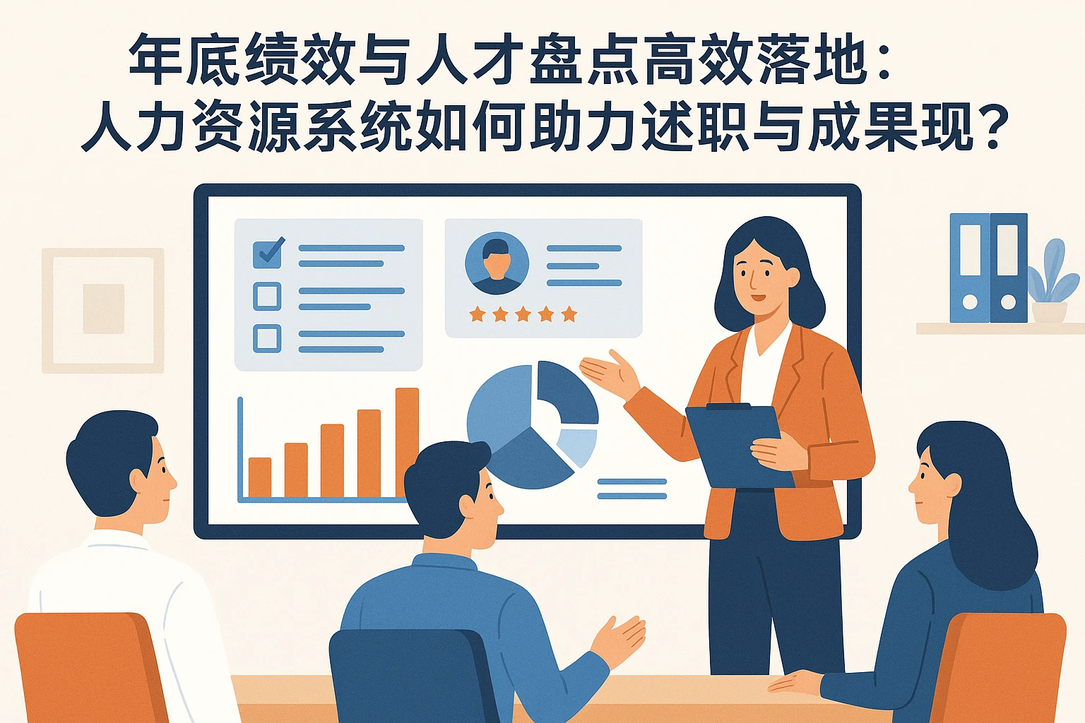 年底绩效与人才盘点高效落地：人力资源系统如何助力述职与成果展现？