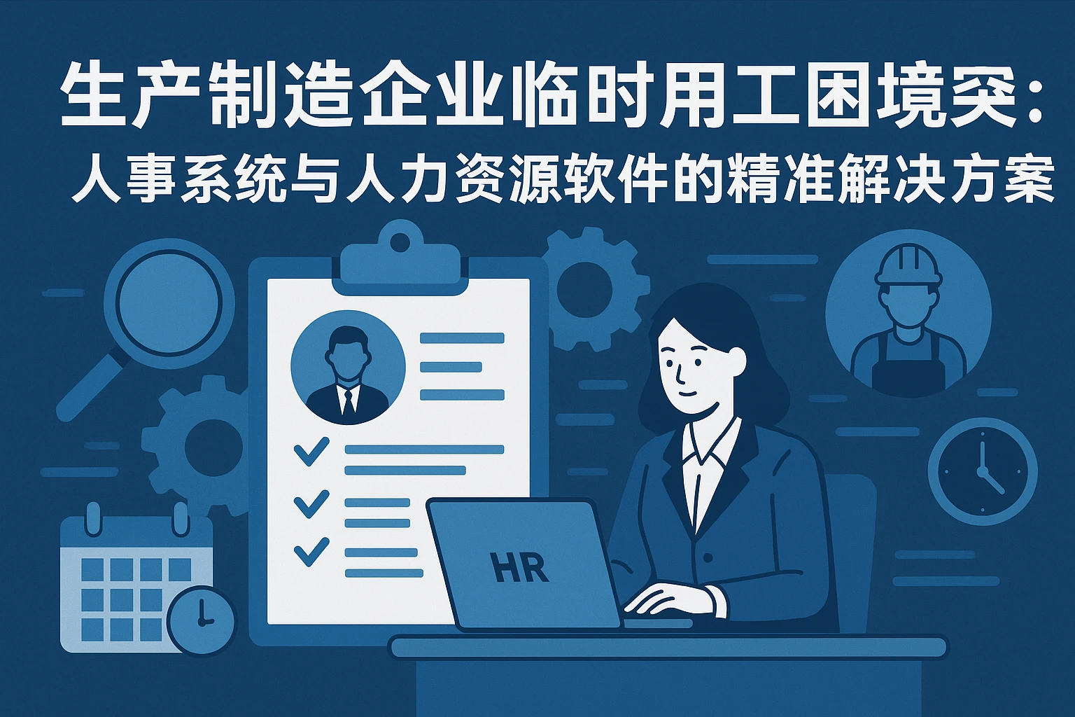 生产制造企业临时用工困境突围：人事系统与人力资源软件的精准解决方案