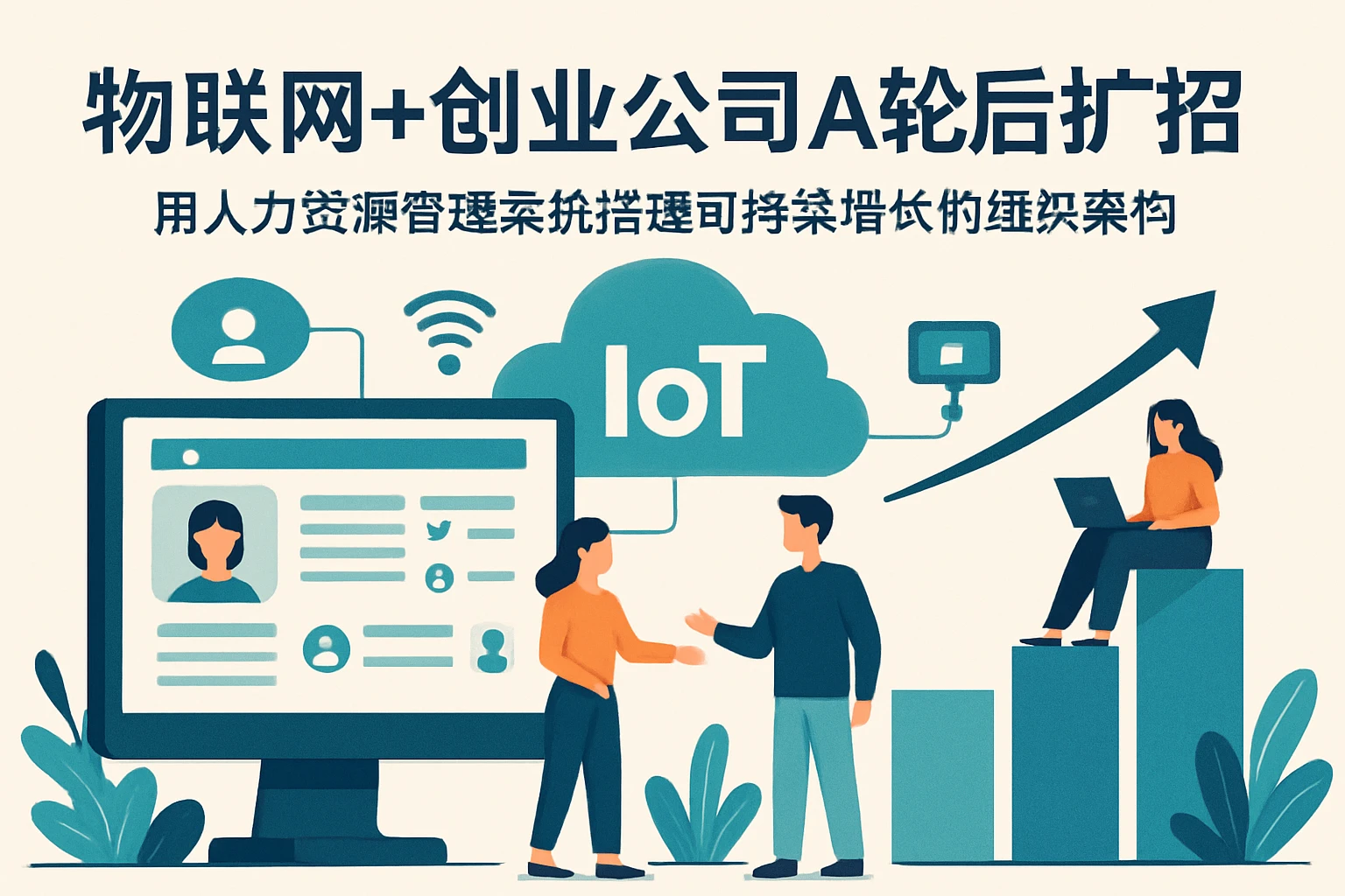物联网+创业公司A轮后扩招：用人力资源管理系统搭建可持续增长的组织架构
