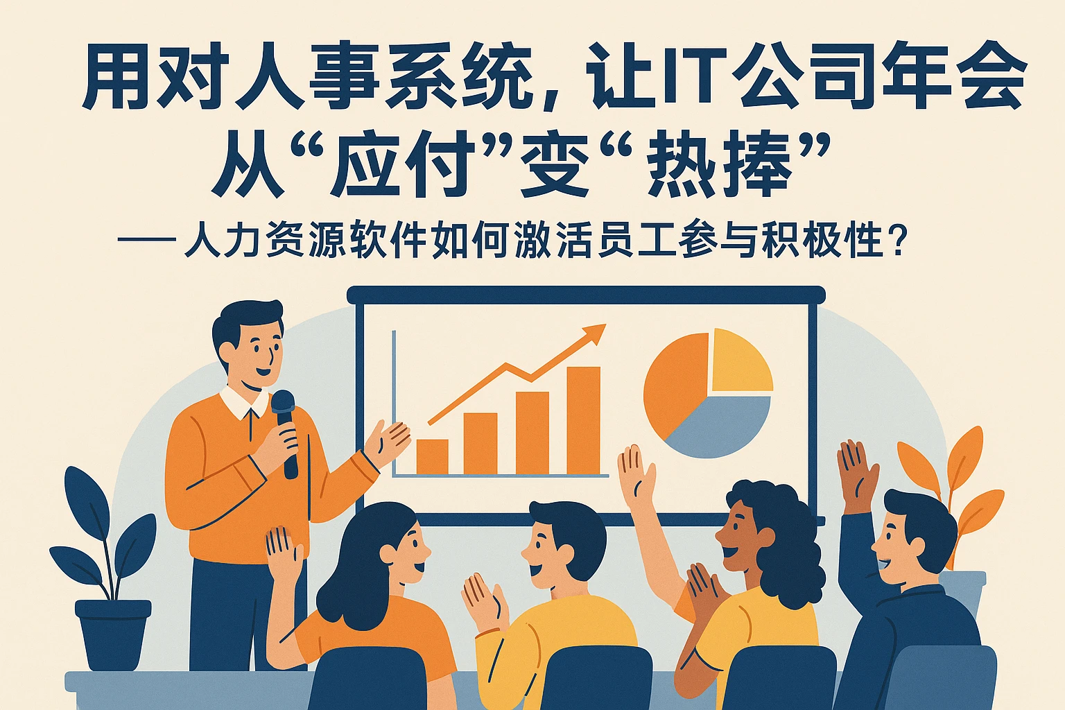 用对人事系统，让IT公司年会从“应付”变“热捧”——人力资源软件如何激活员工参与积极性？