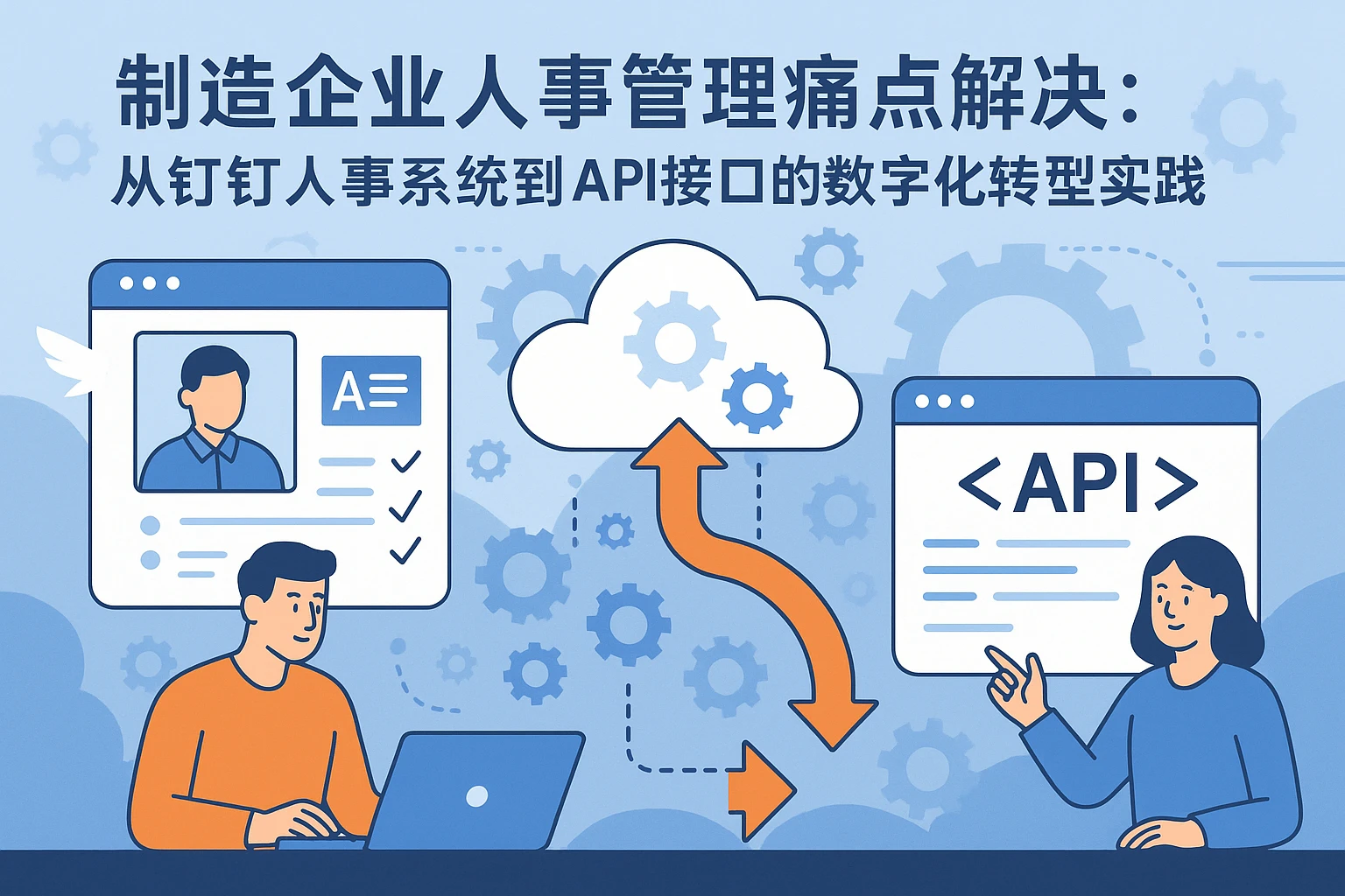 制造企业人事管理痛点解决：从钉钉人事系统到API接口的数字化转型实践