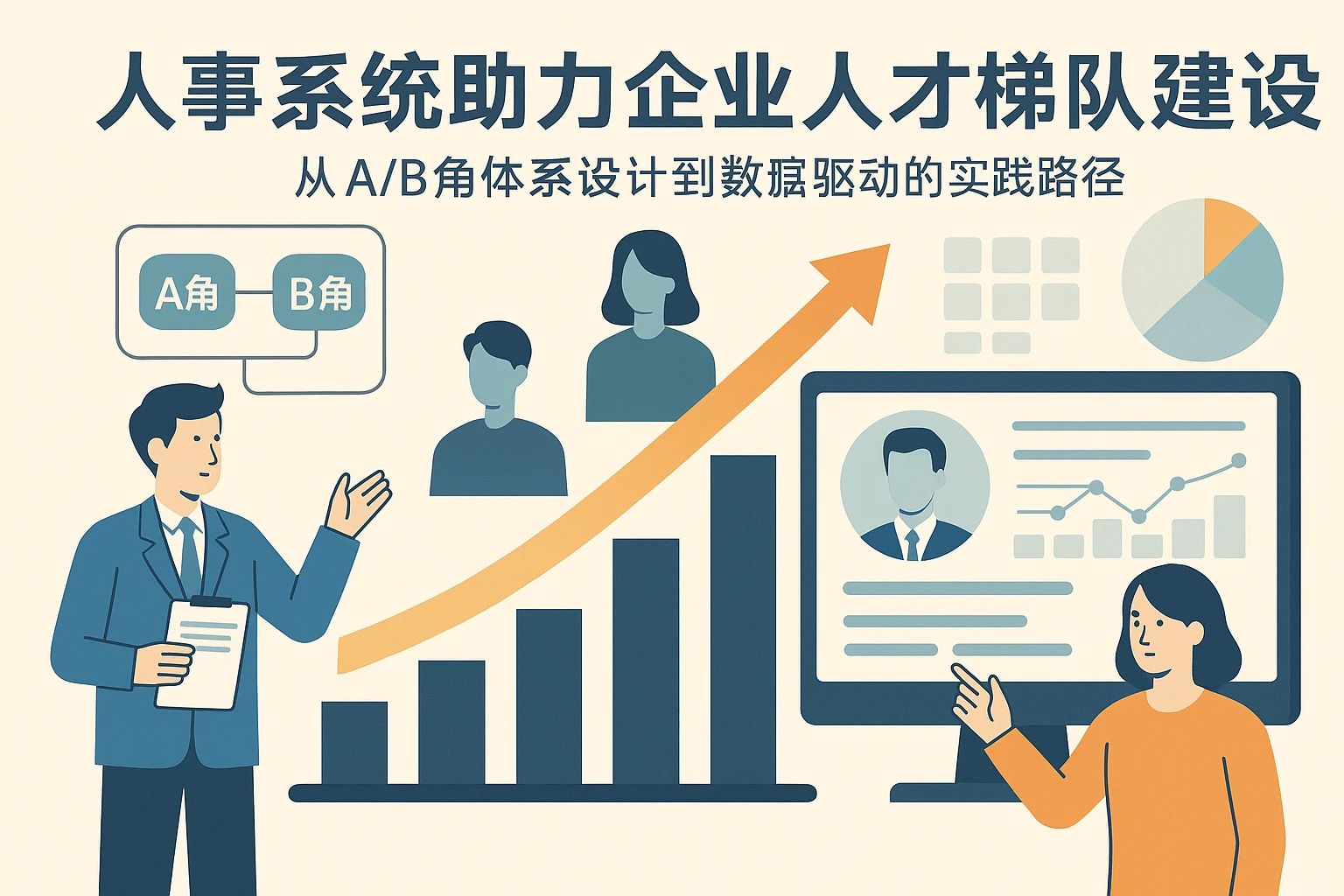 人事系统助力企业人才梯队建设：从A/B角体系设计到数据驱动的实践路径