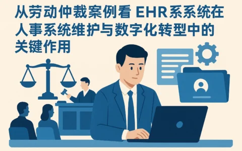 从劳动仲裁案例看EHR系统在人事系统维护与数字化转型中的关键作用