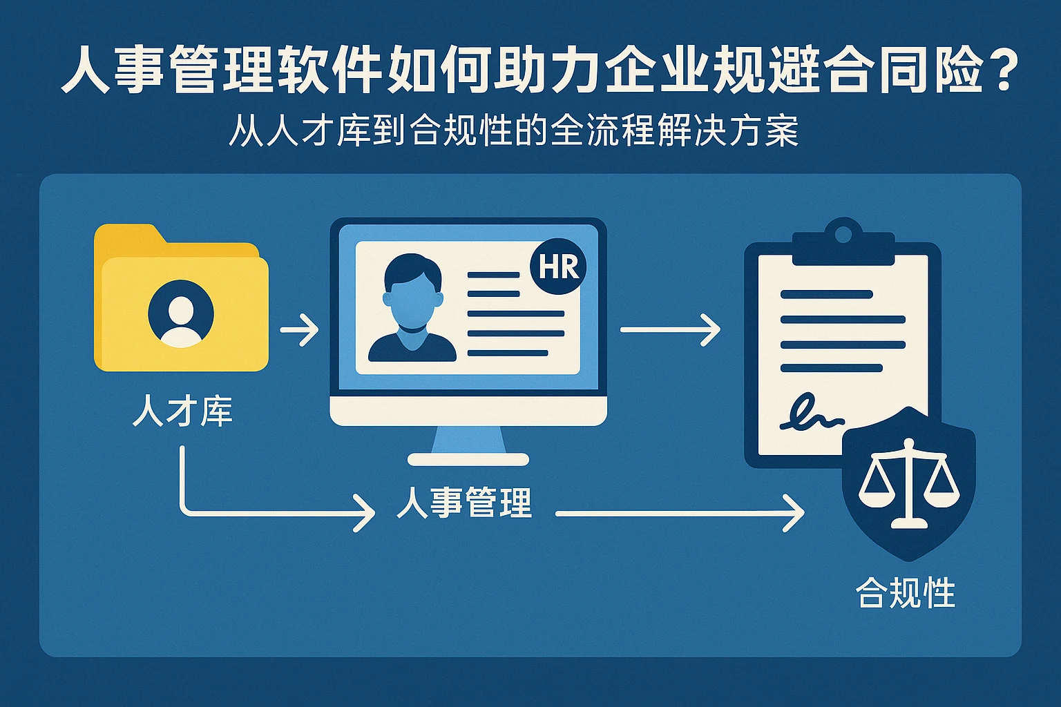 人事管理软件如何助力企业规避合同风险？从人才库到合规性的全流程解决方案