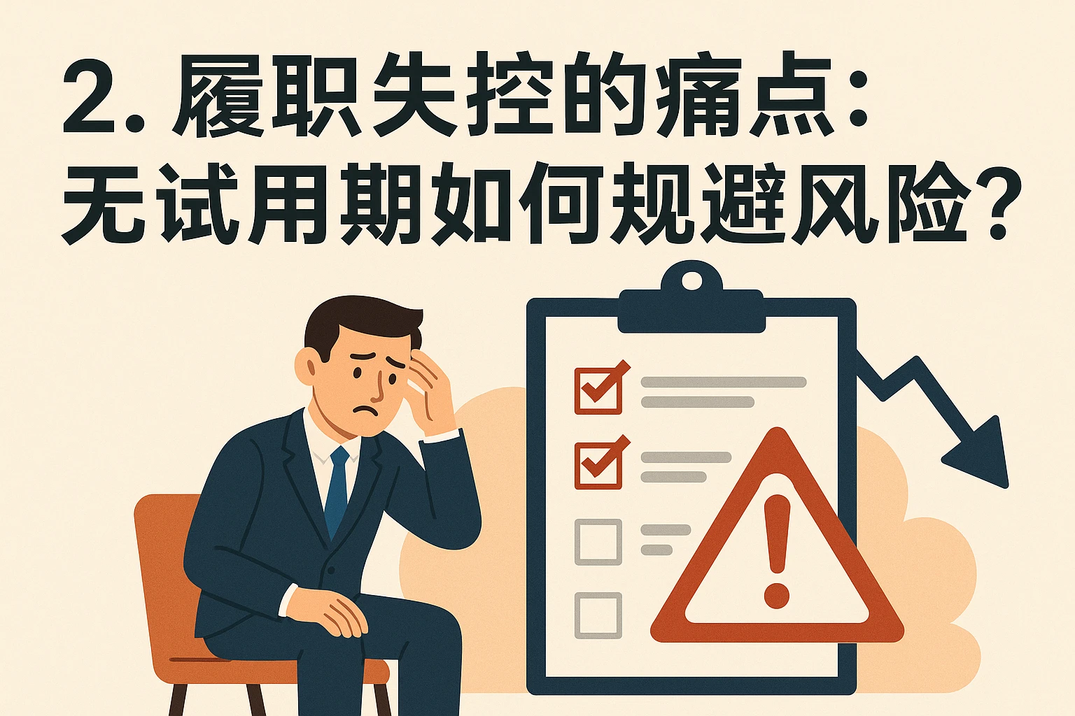 2. 履职失控的痛点：无试用期如何规避风险？
