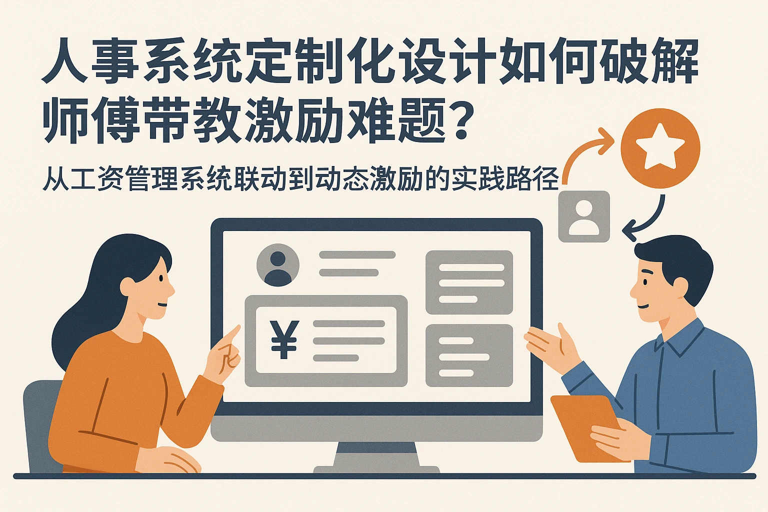 人事系统定制化设计如何破解师傅带教激励难题？——从工资管理系统联动到动态激励的实践路径