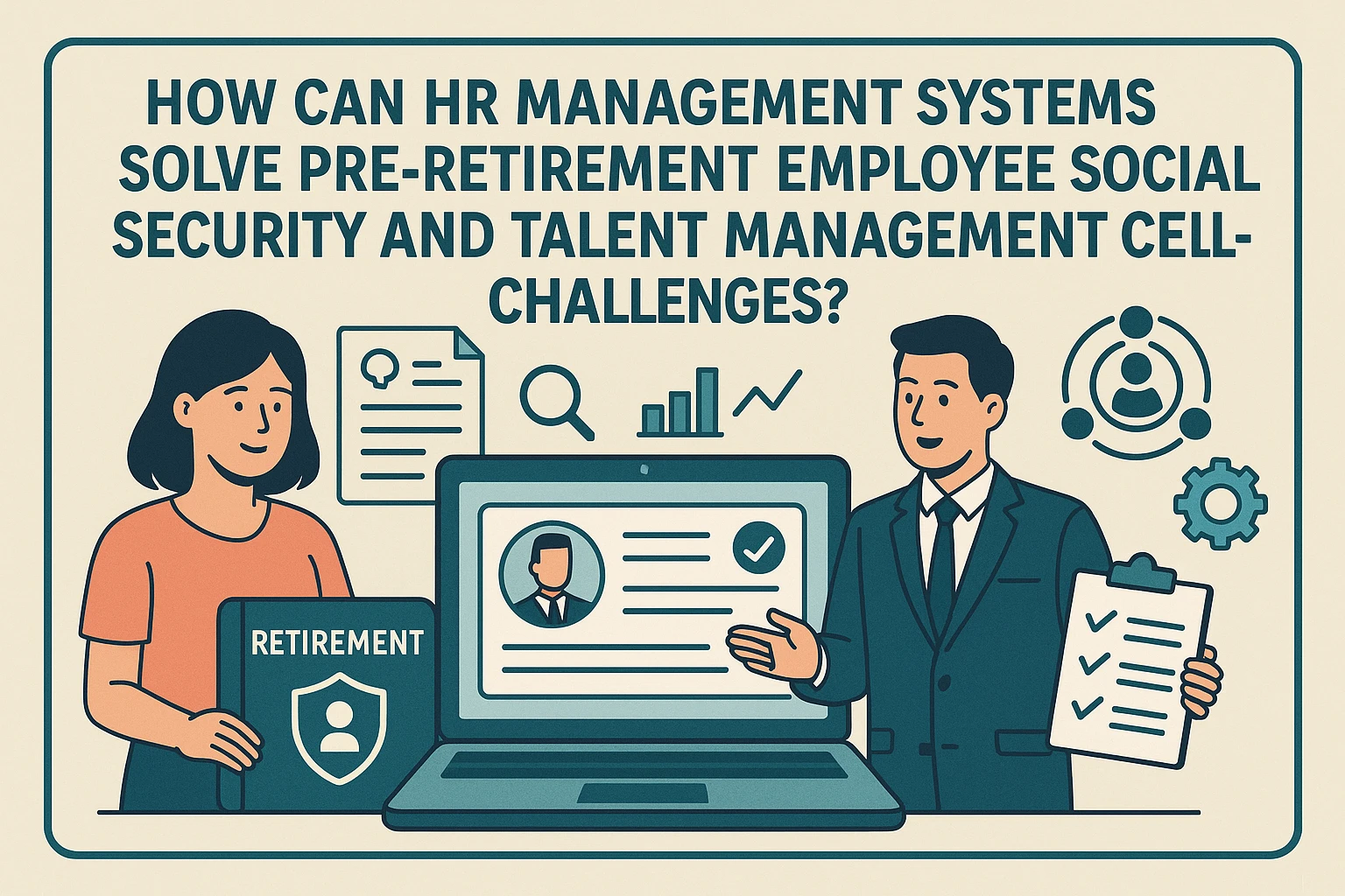 人事管理系统如何解决退休前员工社保与人才管理难题？