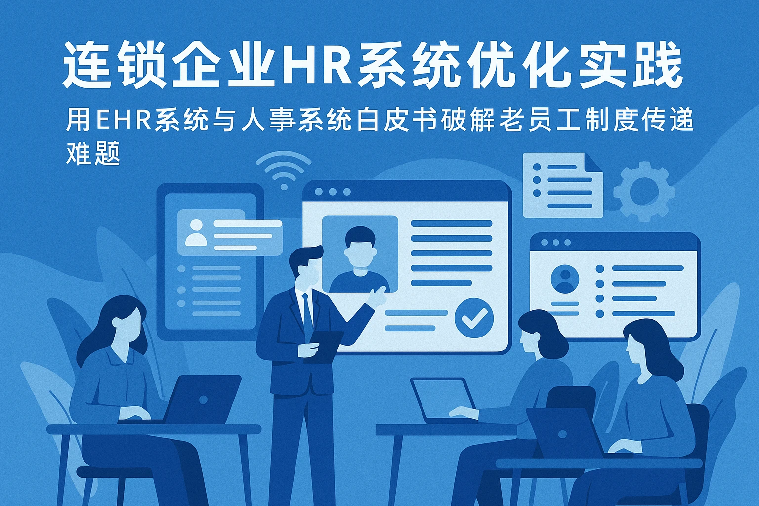 连锁企业HR系统优化实践：用EHR系统与人事系统白皮书破解老员工制度传递难题
