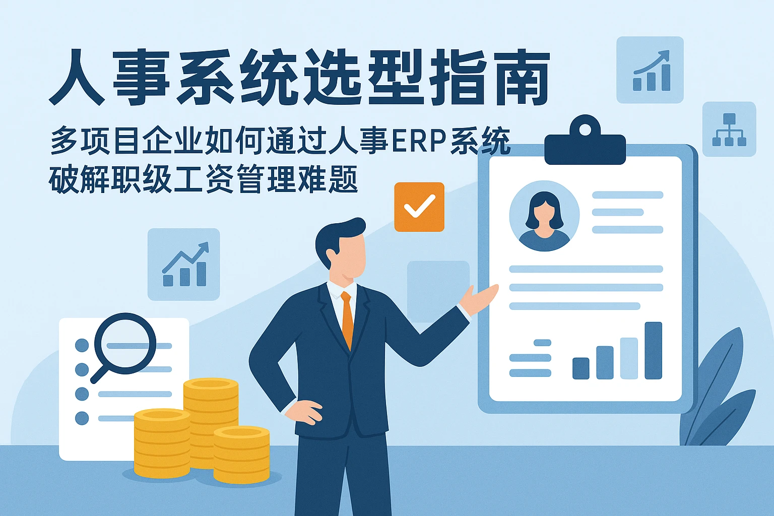 人事系统选型指南：多项目企业如何通过人事ERP系统破解职级工资管理难题