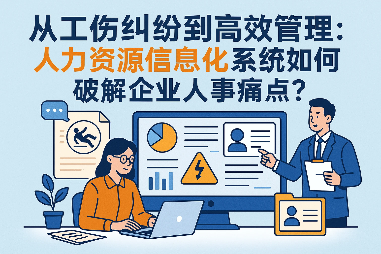 从工伤纠纷到高效管理：人力资源信息化系统如何破解企业人事痛点？