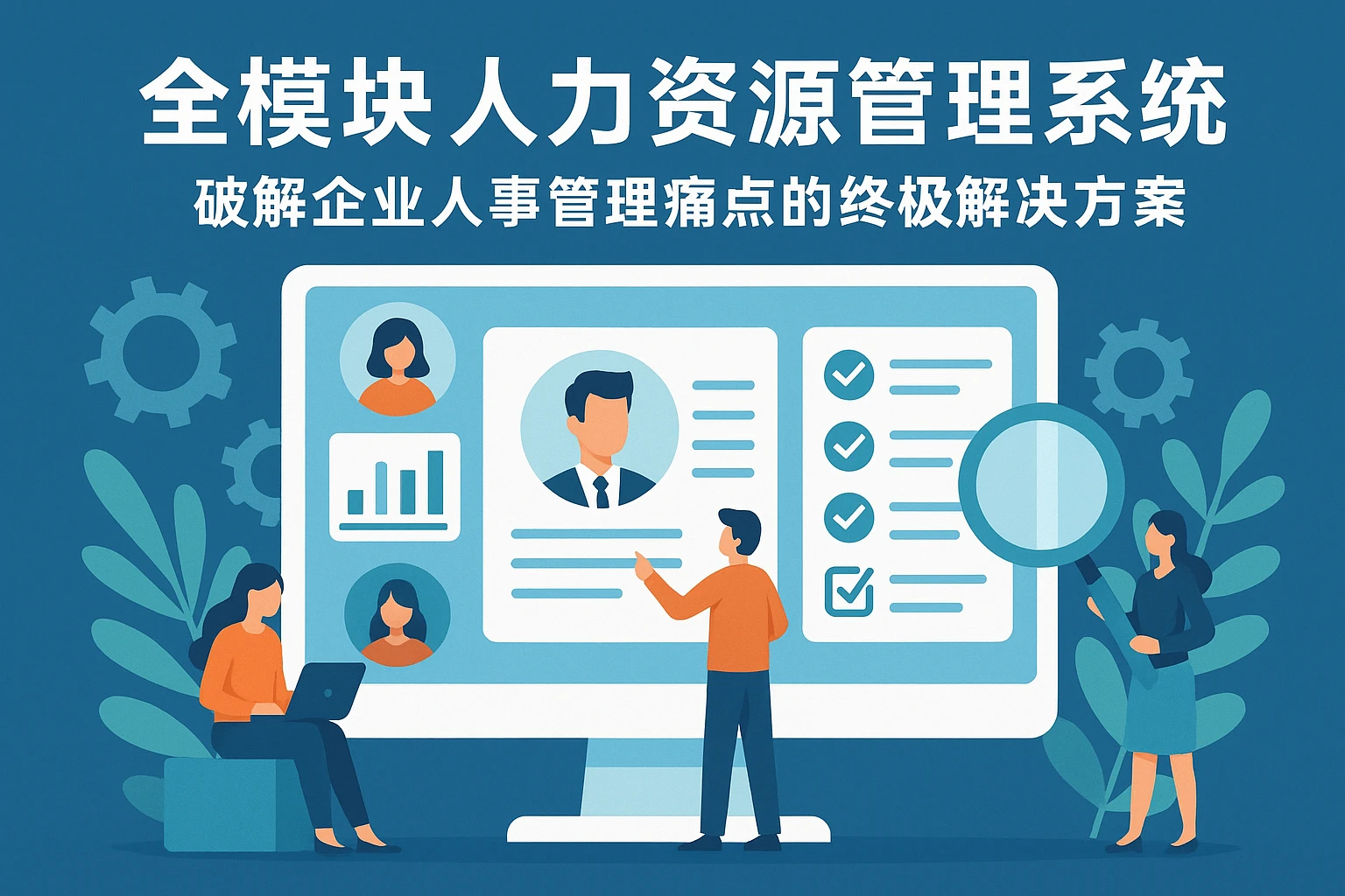 全模块人力资源管理系统：破解企业人事管理痛点的终极解决方案