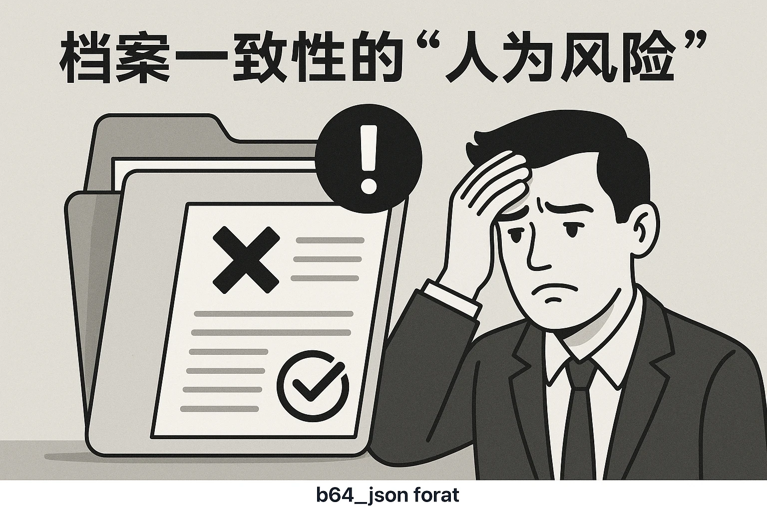 2. 档案一致性的“人为风险”