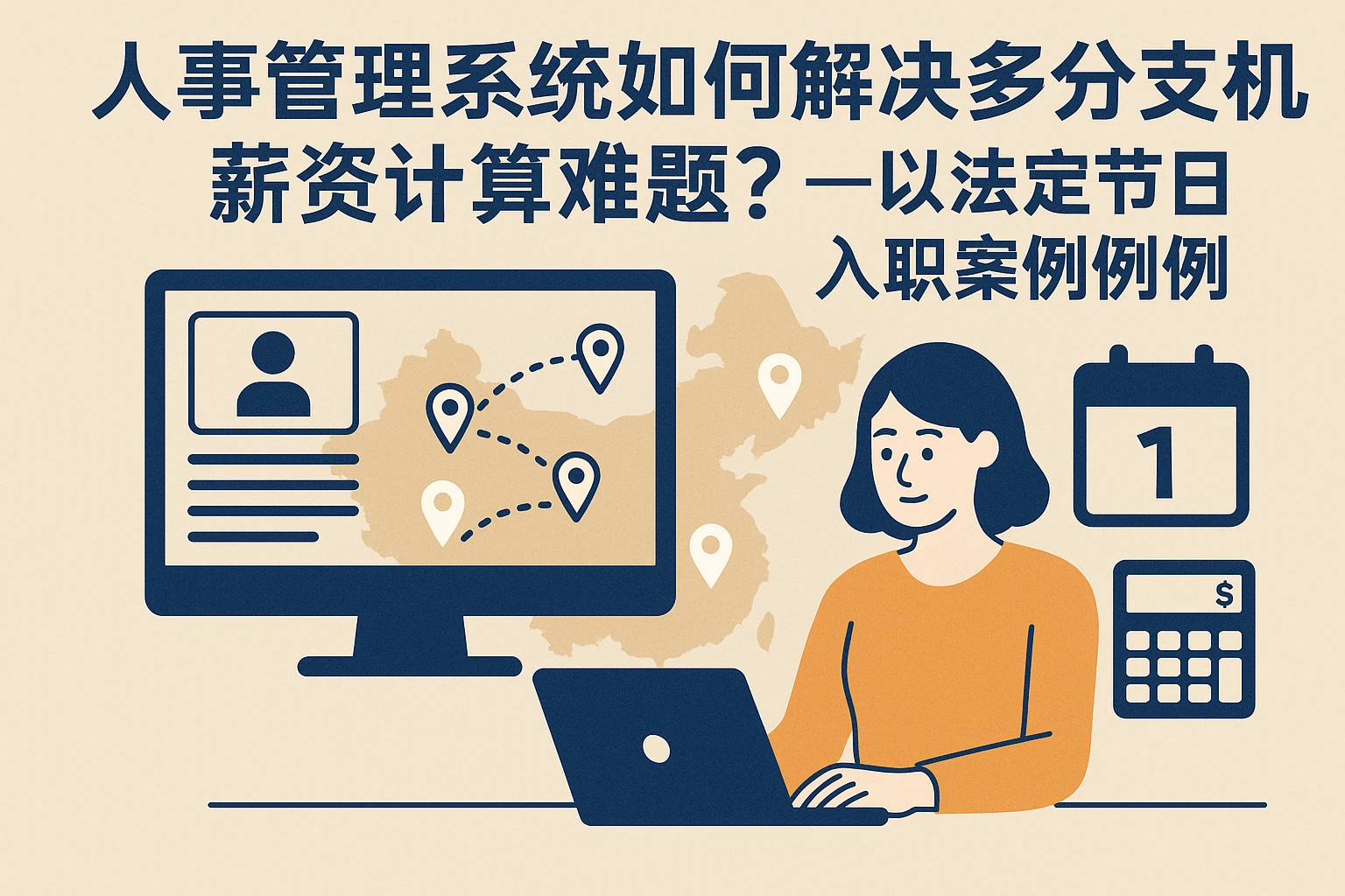 人事管理系统如何解决多分支机构薪资计算难题？——以法定节假日入职案例为例
