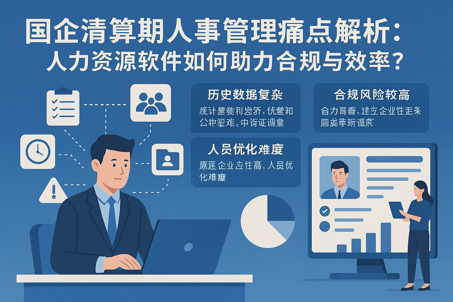 国企清算期人事管理痛点解析：人力资源软件如何助力合规与效率？