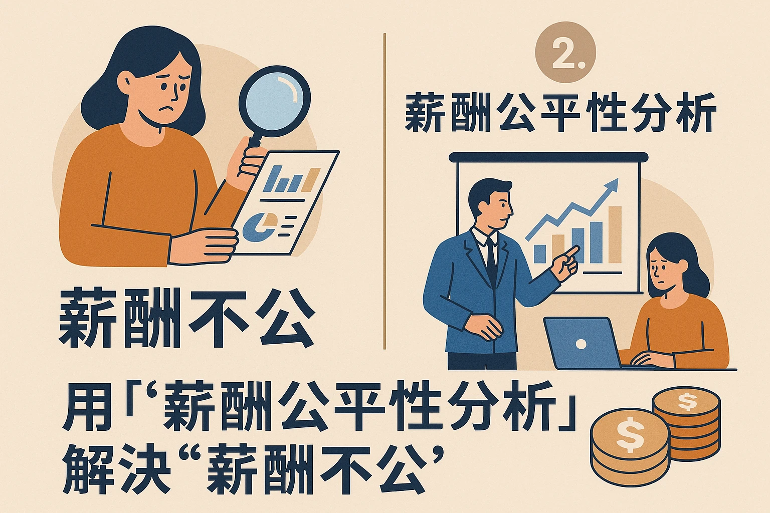 2. 用“薪酬公平性分析”解决“薪酬不公”