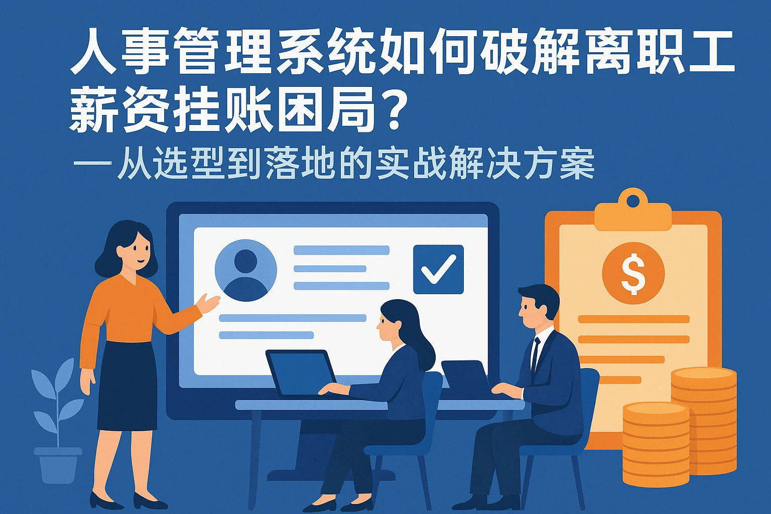人事管理系统如何破解离职员工薪资挂账困局？——从选型到落地的实战解决方案