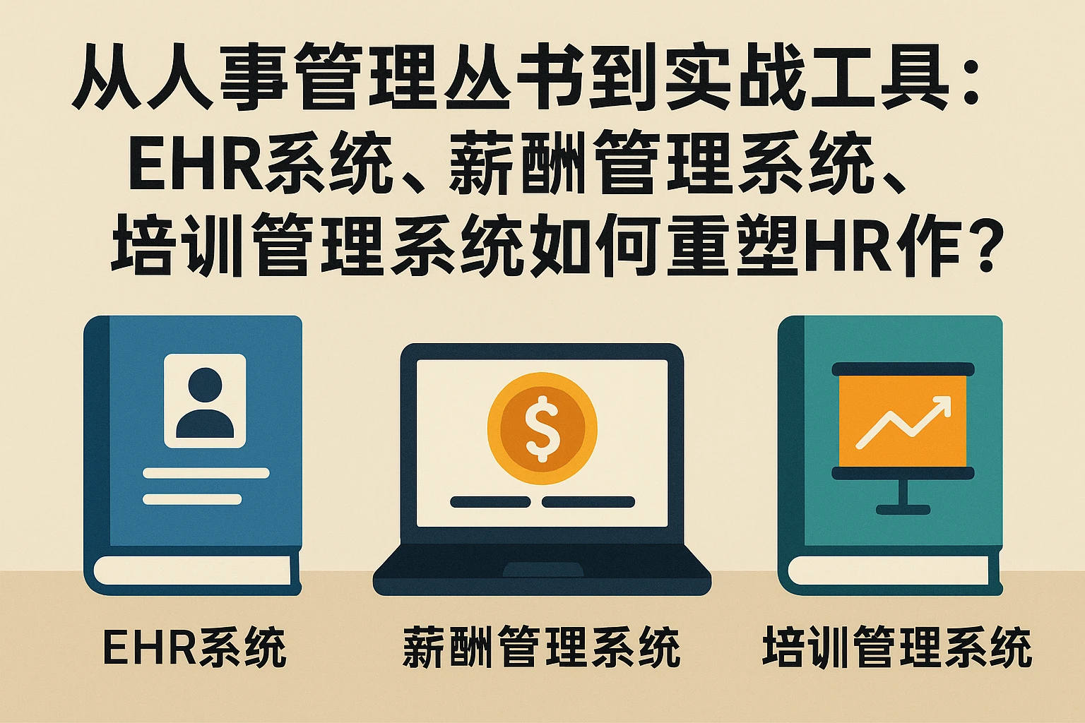 从人事管理丛书到实战工具：EHR系统、薪酬管理系统、培训管理系统如何重塑HR工作？
