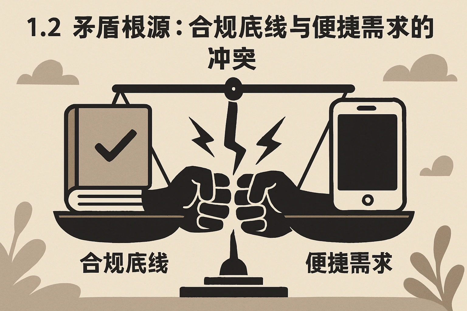 1.2 矛盾根源：合规底线与便捷需求的冲突