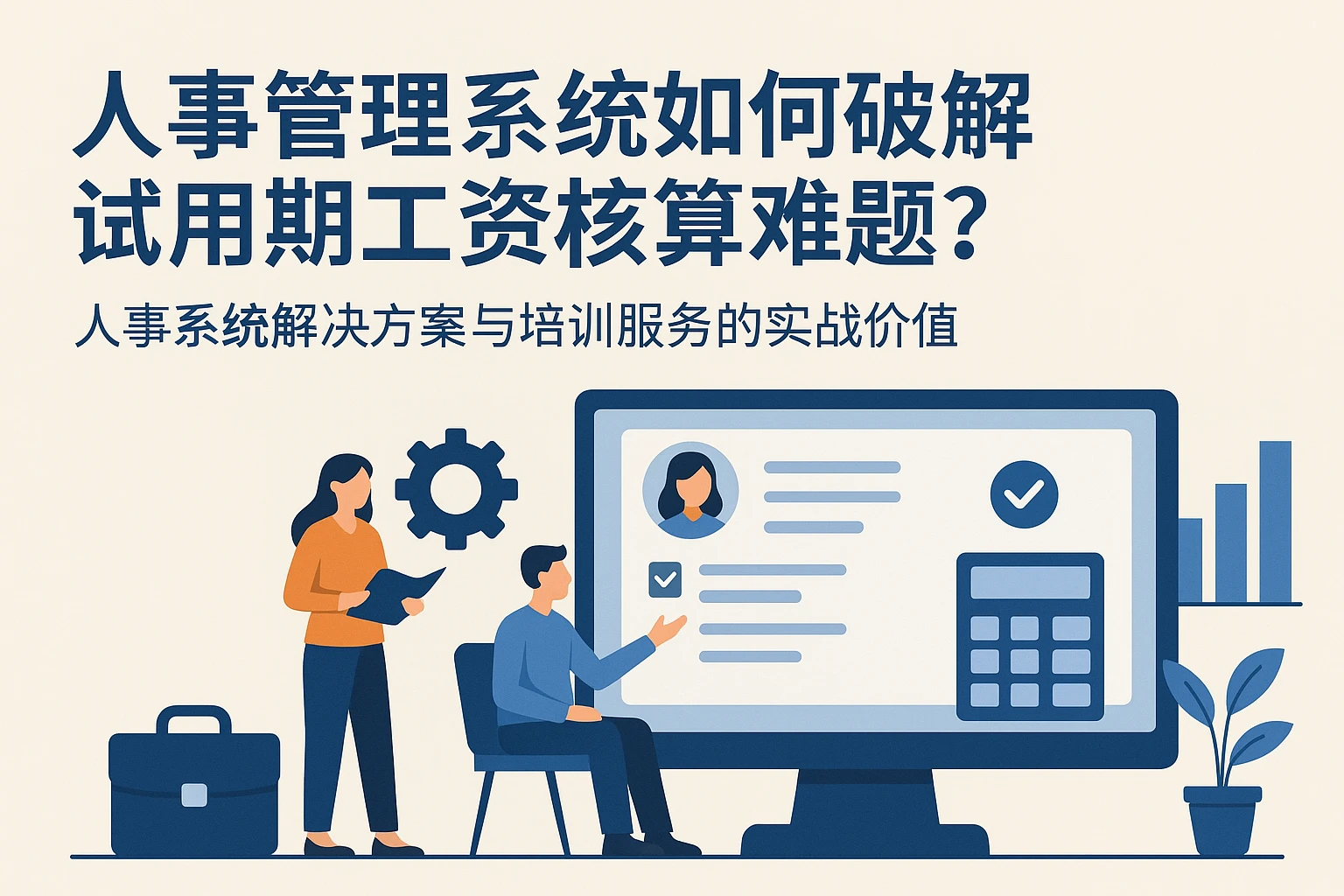 人事管理系统如何破解试用期工资核算难题？——人事系统解决方案与培训服务的实战价值