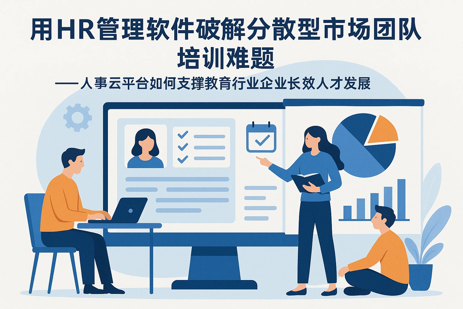 用HR管理软件破解分散型市场团队培训难题——人事云平台如何支撑教育行业企业长效人才发展