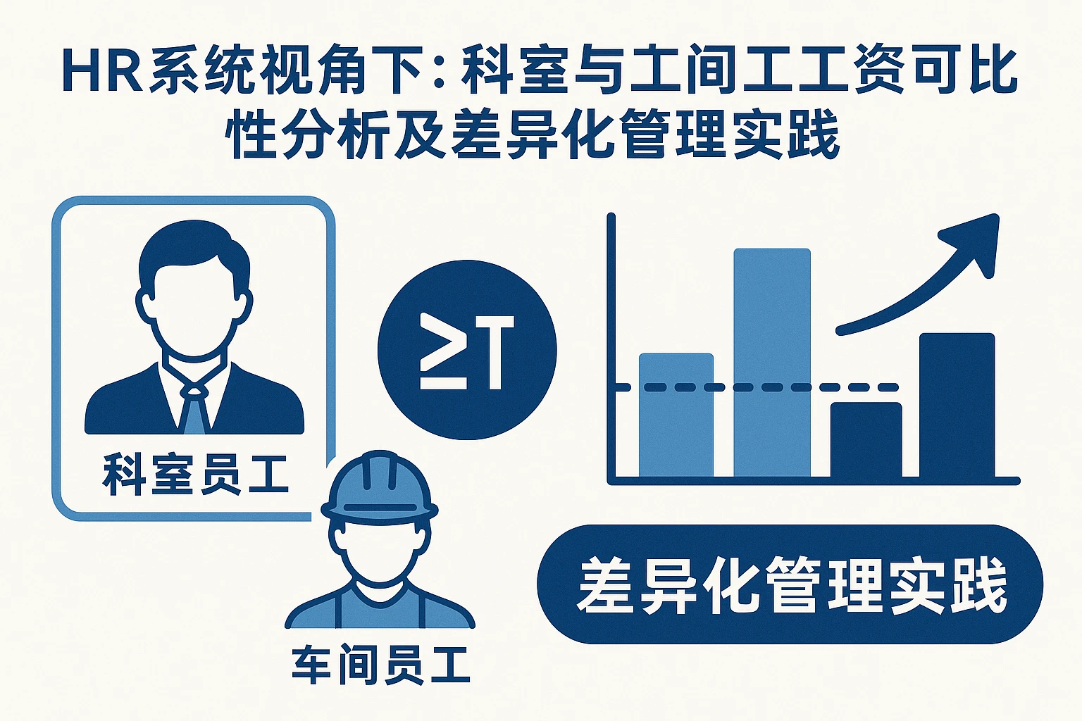 HR系统视角下：科室与车间员工工资可比性分析及差异化管理实践