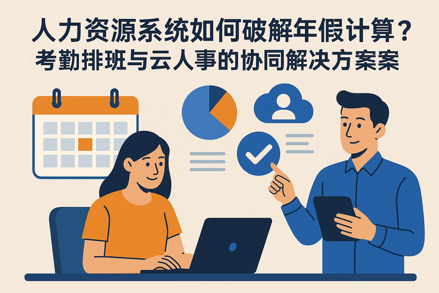 人力资源系统如何破解年假计算难题？考勤排班与云人事的协同解决方案
