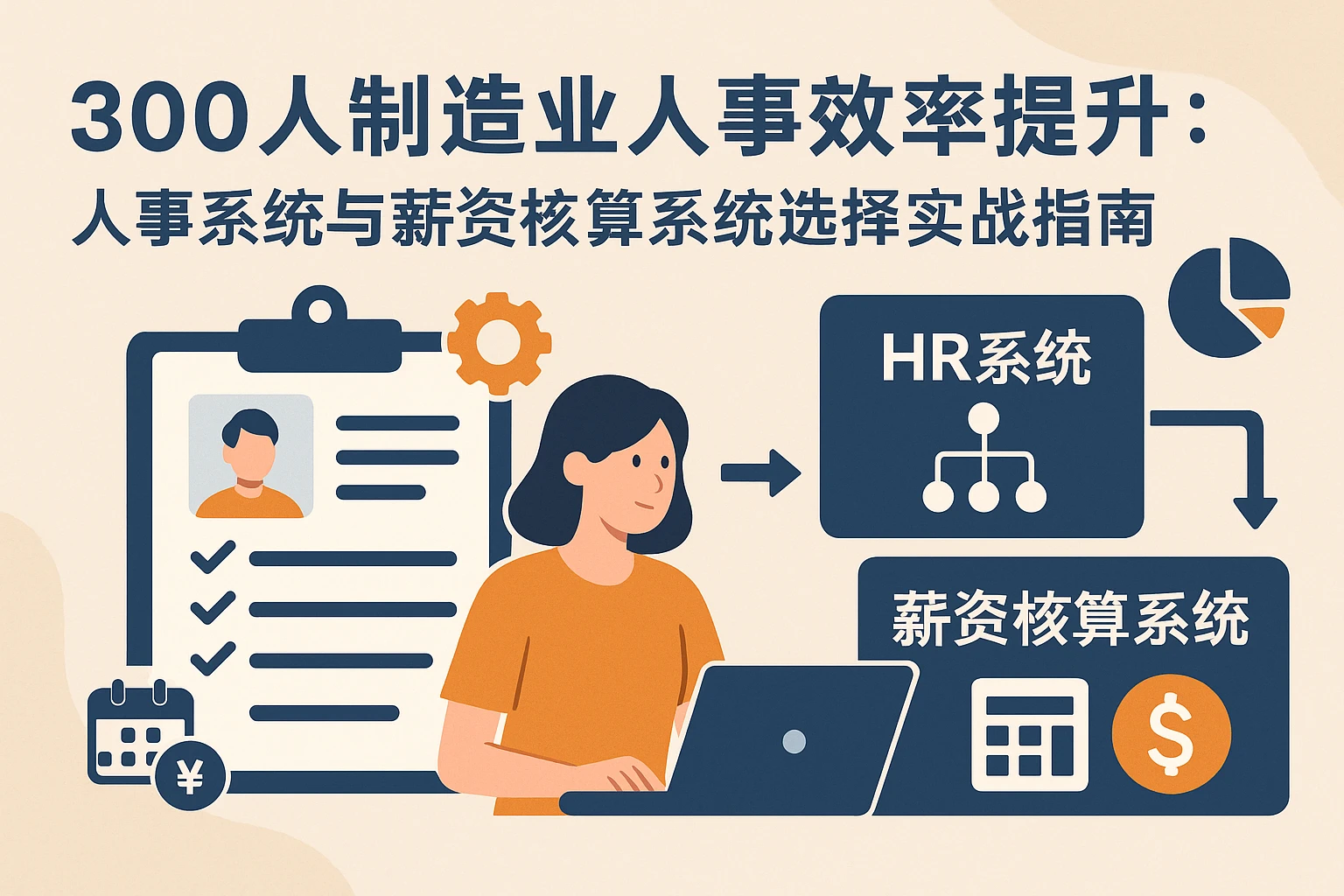 300人制造业人事效率提升：人事系统与薪资核算系统选择实战指南