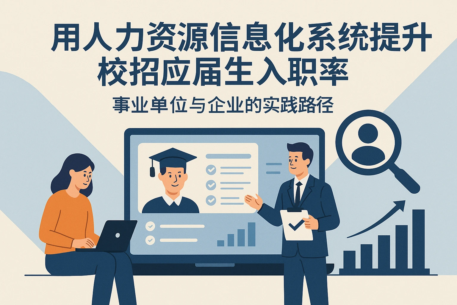 用人力资源信息化系统提升校招应届生入职率：事业单位与企业的实践路径