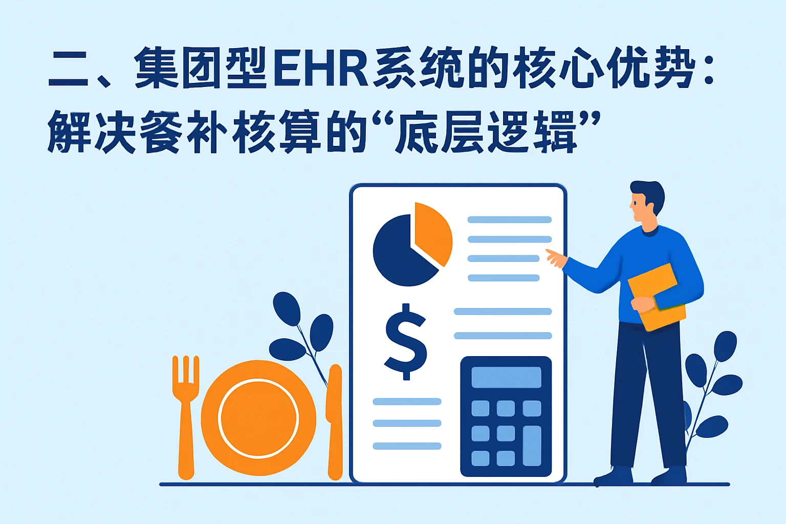 二、集团型EHR系统的核心优势：解决餐补核算的“底层逻辑”