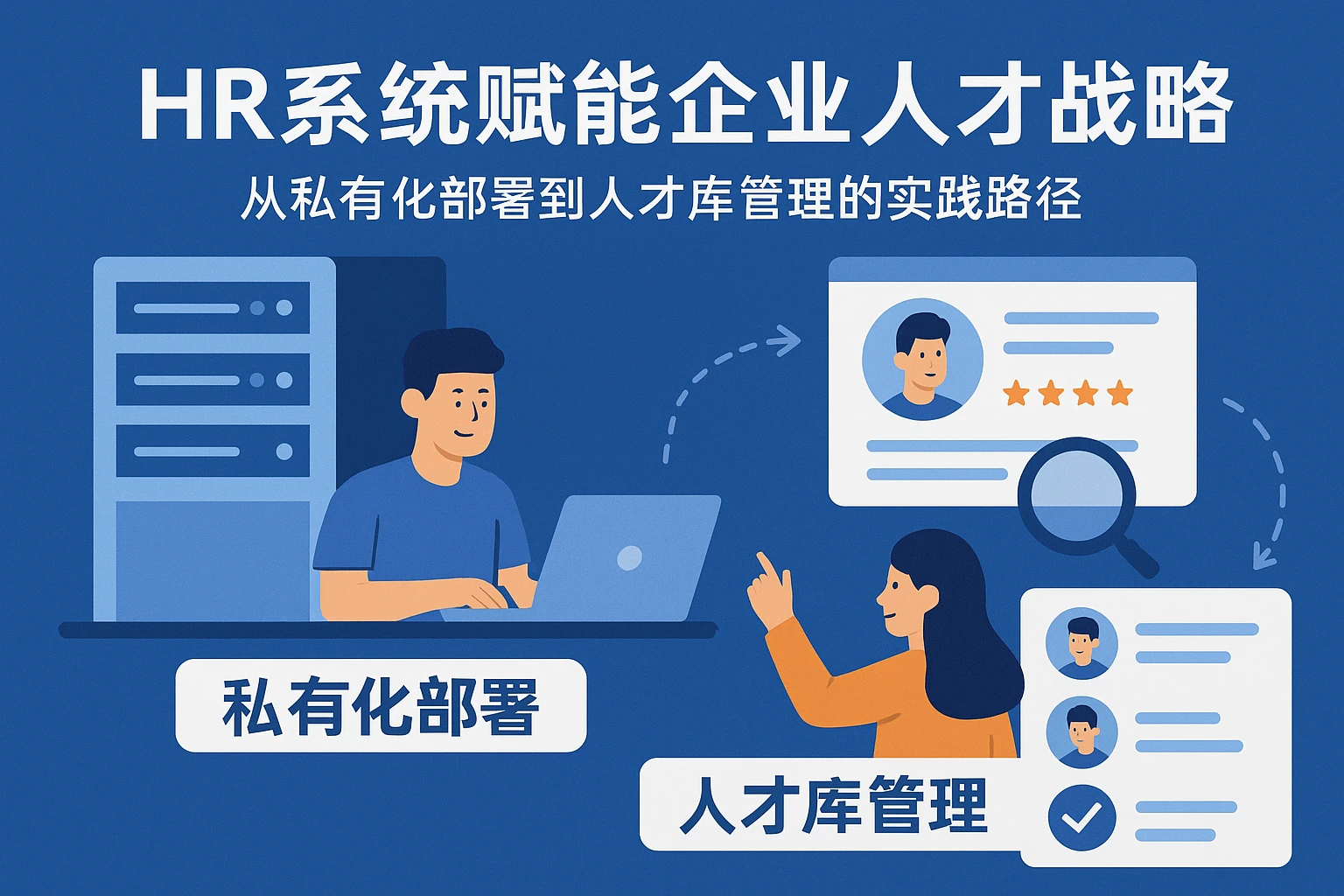 HR系统赋能企业人才战略：从私有化部署到人才库管理的实践路径