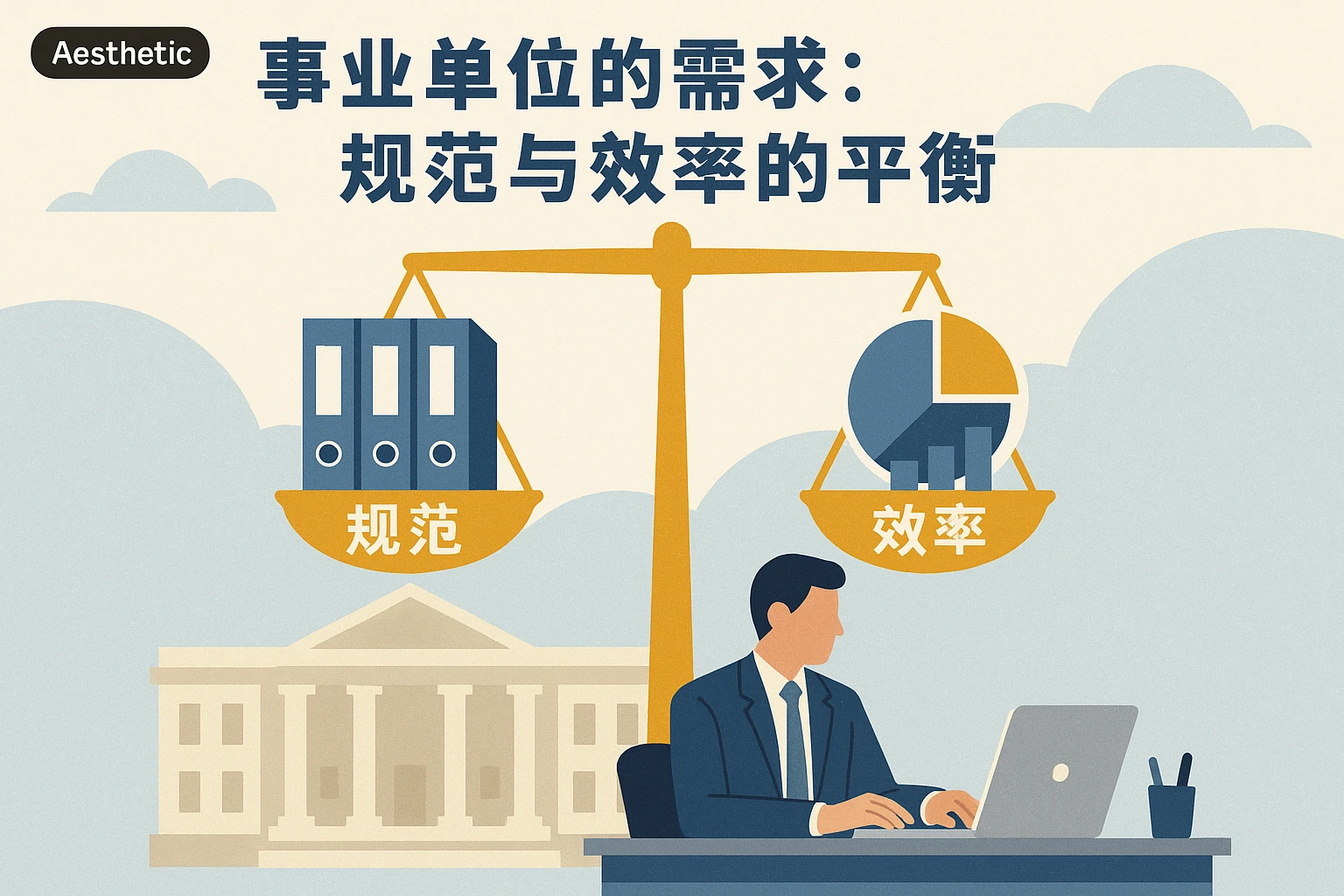 2. 事业单位的需求：规范与效率的平衡
