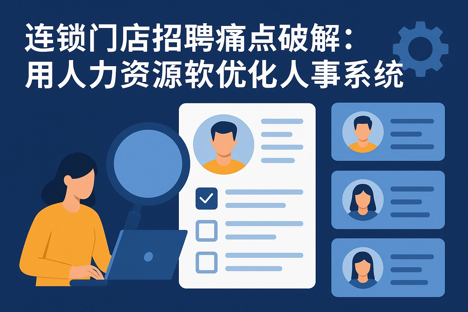 连锁门店招聘痛点破解：用人力资源软件优化人事系统选型