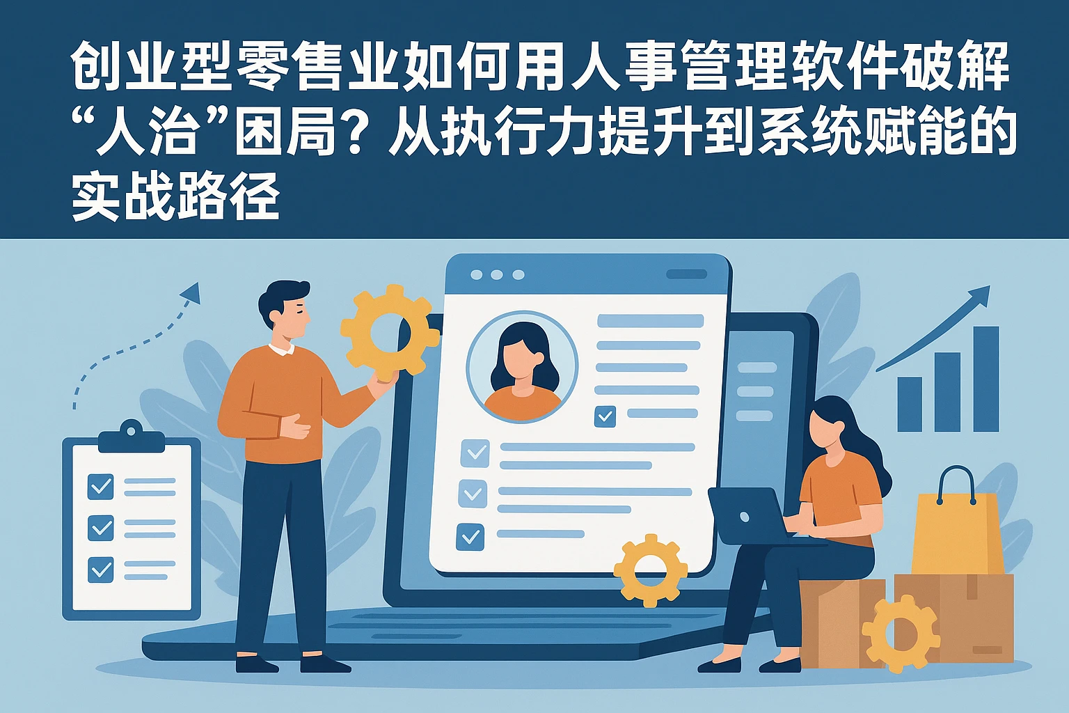 创业型零售业如何用人事管理软件破解“人治”困局?从执行力提升到系统赋能的实战路径