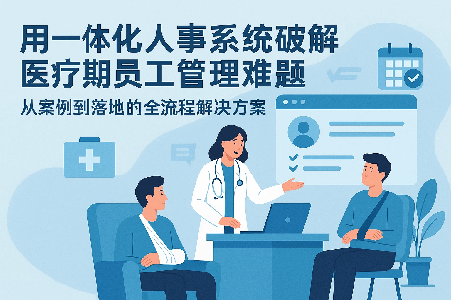 用一体化人事系统破解医疗期员工管理难题：从案例到落地的全流程解决方案