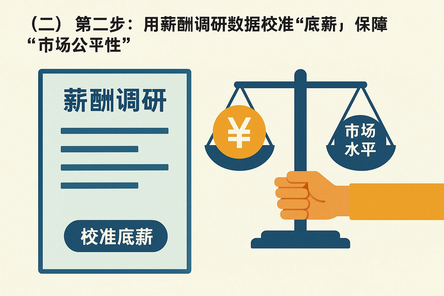 （二）第二步：用薪酬调研数据校准“底薪”，保障“市场公平性”