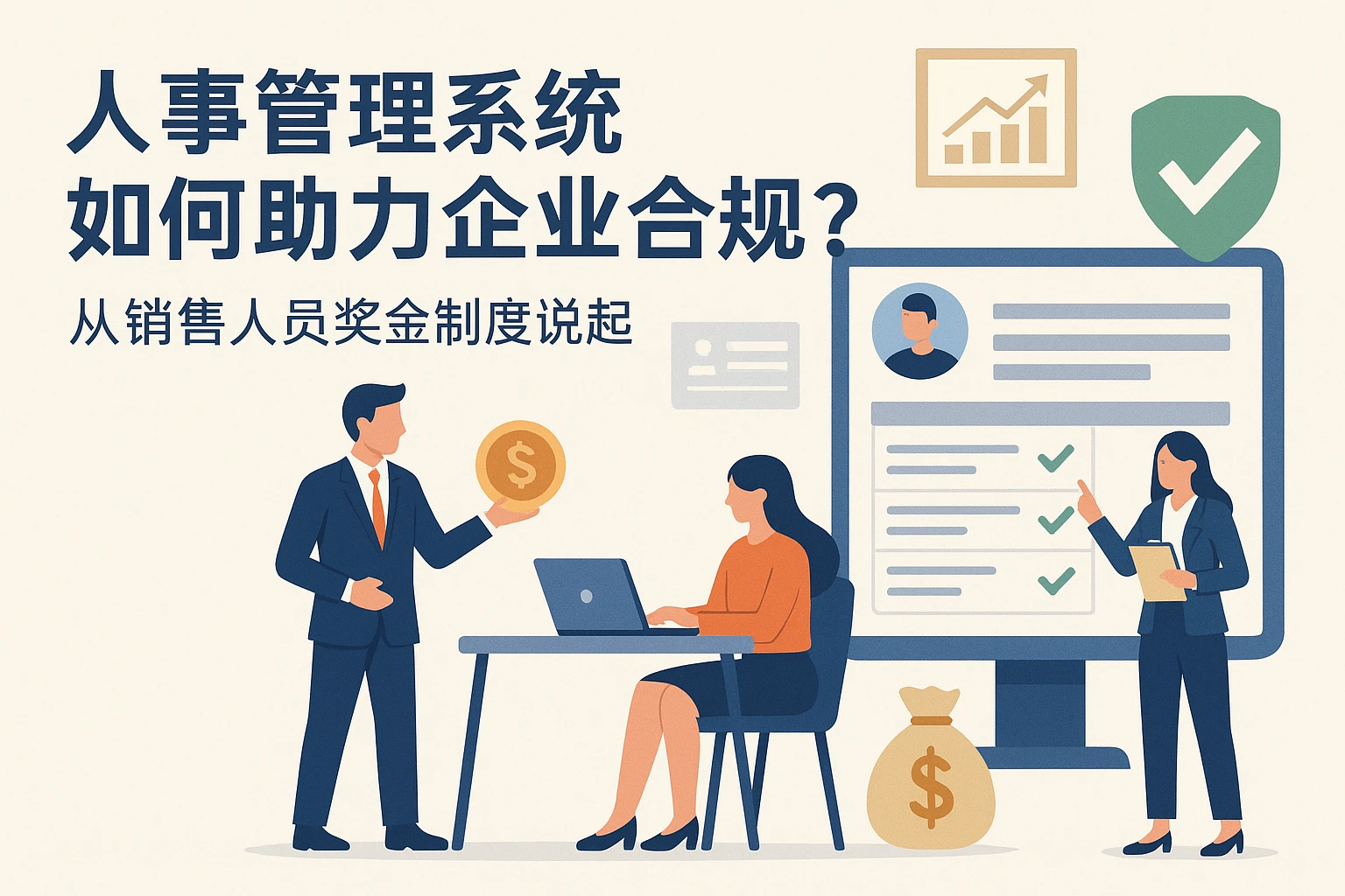 人事管理系统如何助力企业合规？从销售人员奖金制度说起