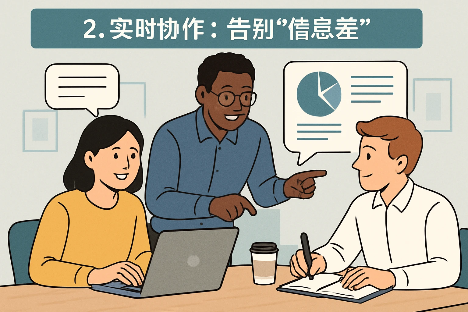 2. 实时协作：告别“信息差”