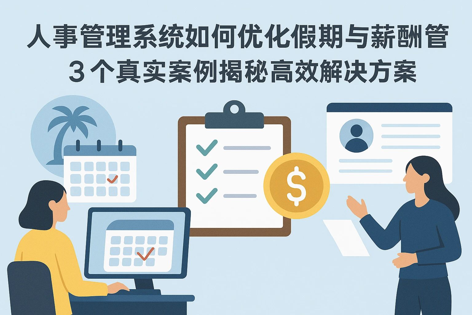 人事管理系统如何优化假期与薪酬管理？3个真实案例揭秘高效解决方案