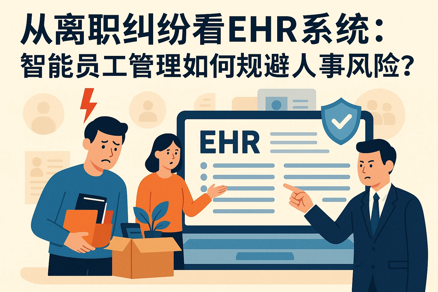 从离职纠纷看EHR系统：智能员工管理如何规避人事风险？