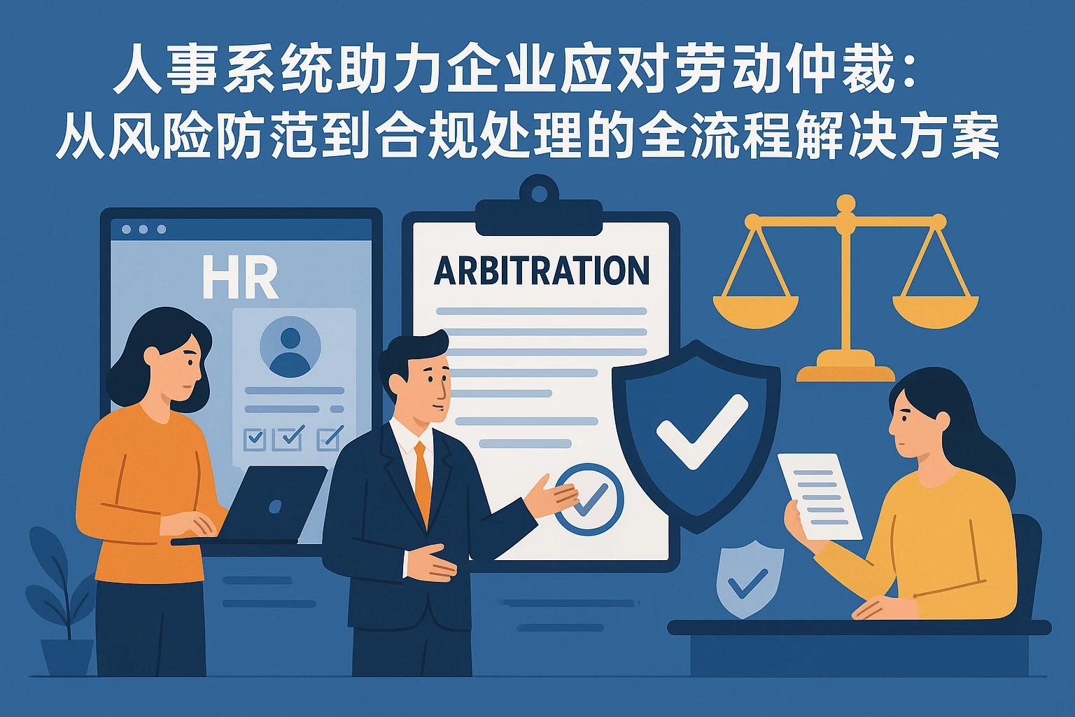 人事系统助力企业应对劳动仲裁：从风险防范到合规处理的全流程解决方案
