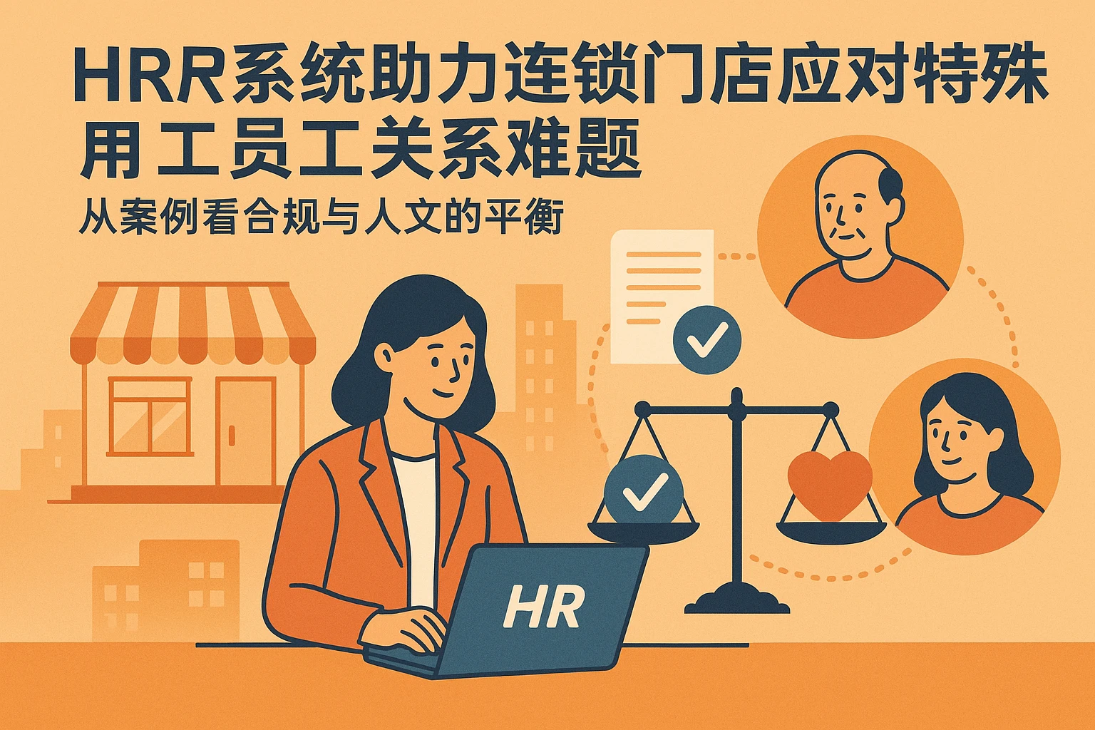 HR系统助力连锁门店应对特殊员工关系难题：从案例看合规与人文的平衡