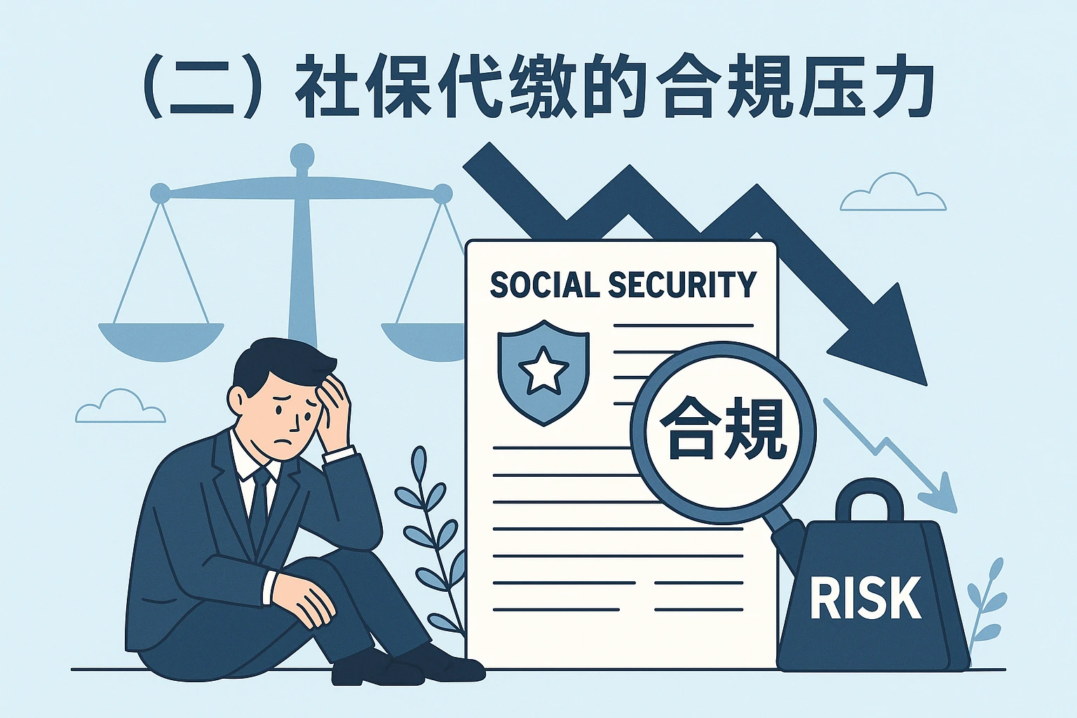 （二）社保代缴的合规压力