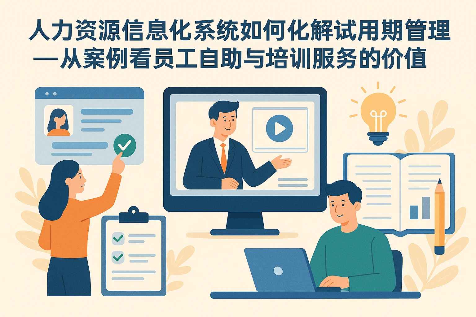 人力资源信息化系统如何化解试用期管理难题——从案例看员工自助与培训服务的价值