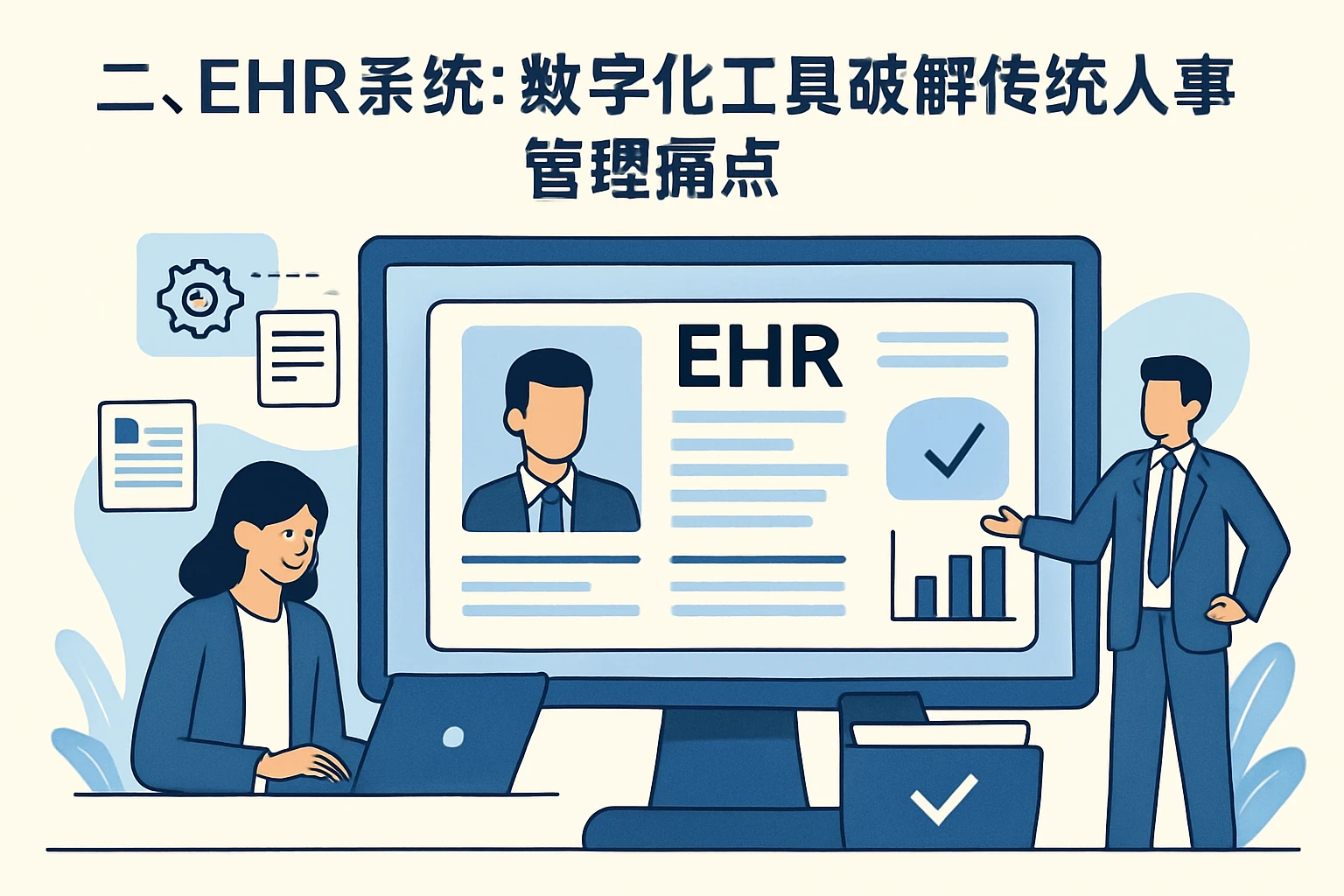 二、EHR系统：数字化工具破解传统人事管理痛点