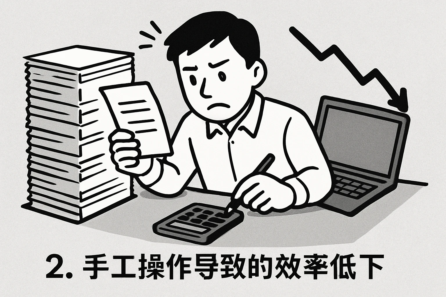 2. 手工操作导致的效率低下
