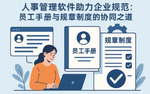 人事管理软件助力企业规范：员工手册与规章制度的协同之道
