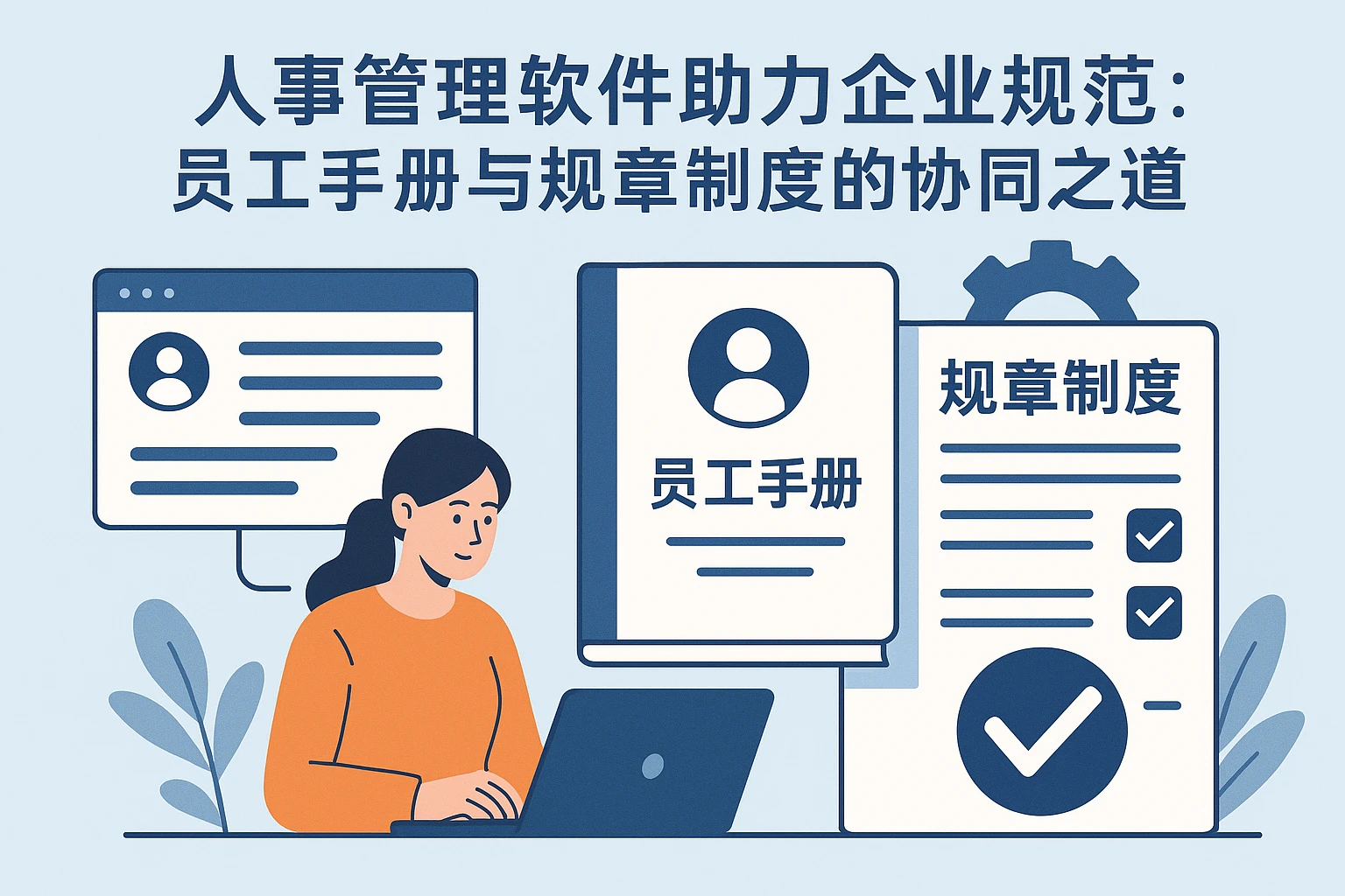 人事管理软件助力企业规范：员工手册与规章制度的协同之道