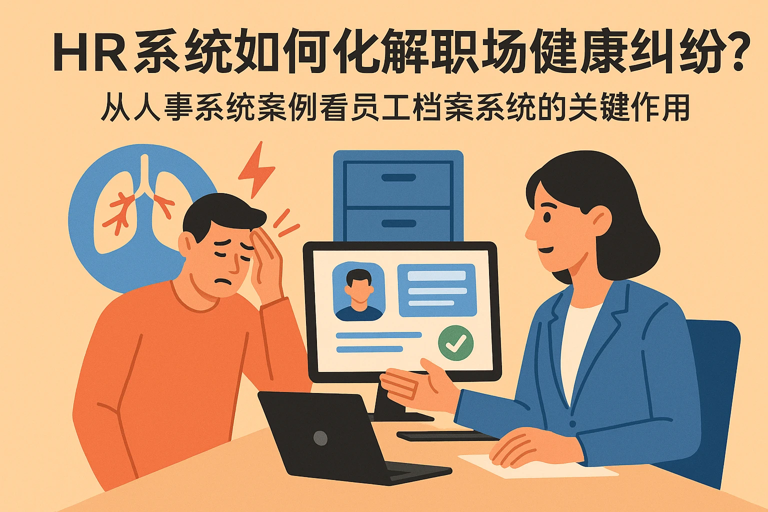 HR系统如何化解职场健康纠纷？从人事系统案例看员工档案系统的关键作用