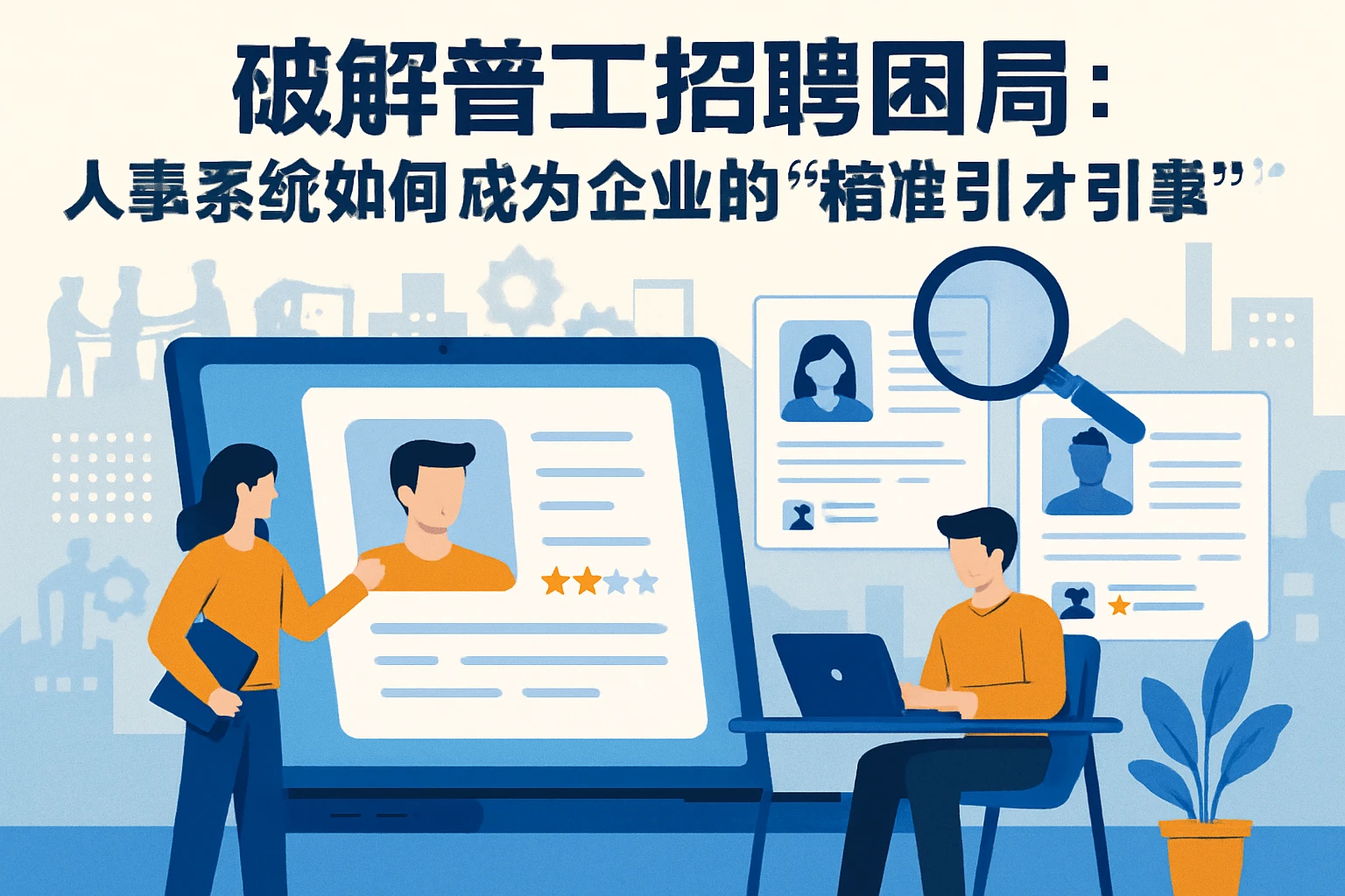 破解普工招聘困局：人事系统如何成为企业的“精准引才引擎”